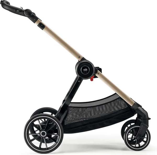 Изображение товара Детская универсальная коляска Cam Posh 2 в 1 / ART965-T572+ART805T-V93S (бежевый/черный)