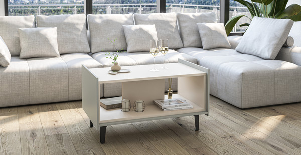 Изображение товара Журнальный столик Мебель-Неман Модена МН-048-26-Ц2 (персидский жемчуг/лунный камень)