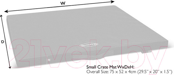 Изображение товара Матрас для животных Scruffs Expedition / 661891 (серый/черный)