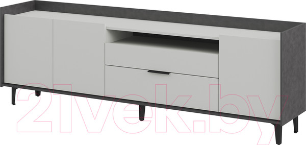 Изображение товара Тумба Мебель-Неман Модена МН-048-04-Ц1 (лунный камень/металл бруклин)