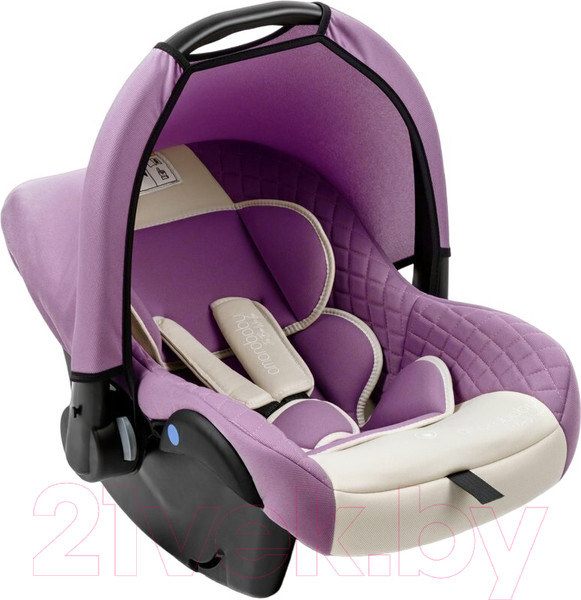 Изображение товара Автокресло Amarobaby Baby Comfort / AB222008BC/3938 (светло-фиолетовый/светло-бежевый)