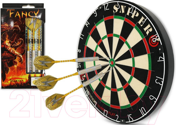 Изображение товара Набор дротиков для дартса Start Line Play Fancy SLP-D-B-FANCY-22