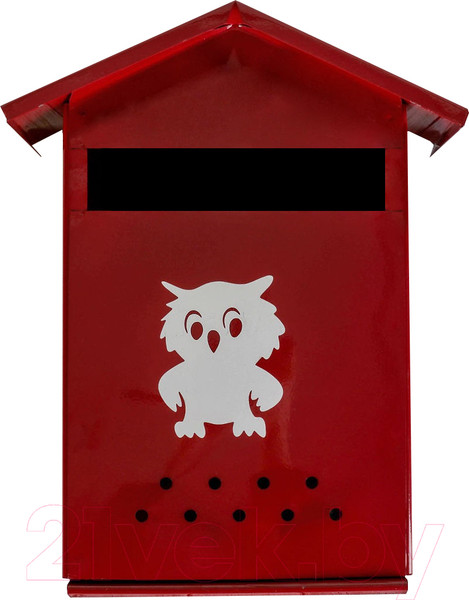 Изображение товара Почтовый ящик АгроСнаб Домик 00-00001126 (вишневый)