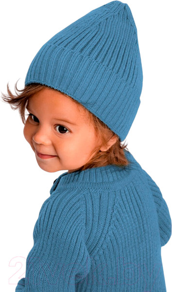 Изображение товара Шапка детская Amarobaby Pure Love Tot / AB-OD22-PLT16/19-44 (голубой, р. 44-46)