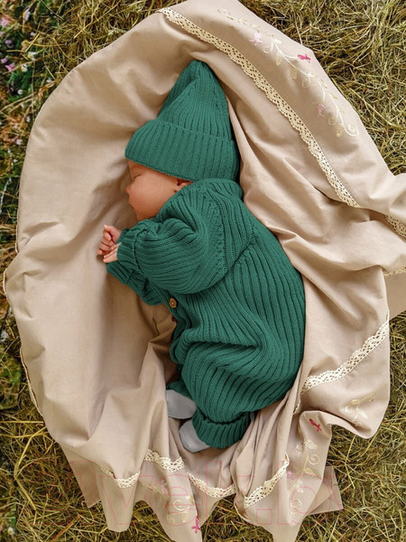 Изображение товара Шапка детская Amarobaby Pure Love Tot / AB-OD22-PLT16/13-44 (зеленый, р. 44-46)