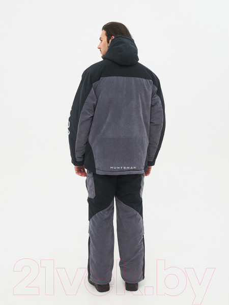 Изображение товара Костюм для охоты и рыбалки Huntsman Канада Finlandia серый/черный (р-р 44-46/170-176)