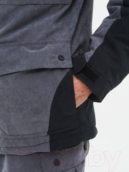 Изображение товара Костюм для охоты и рыбалки Huntsman Канада Finlandia серый/черный (р-р 44-46/170-176)