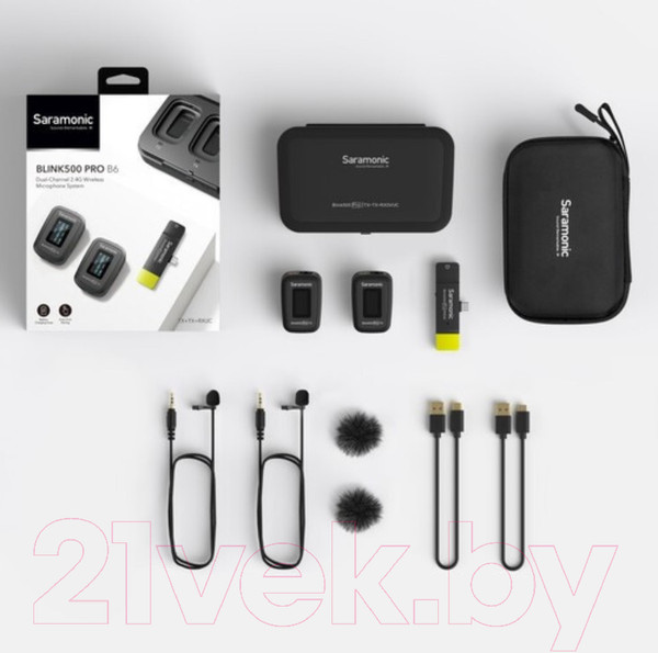 Изображение товара Радиосистема микрофонная Saramonic Blink500 Pro B6