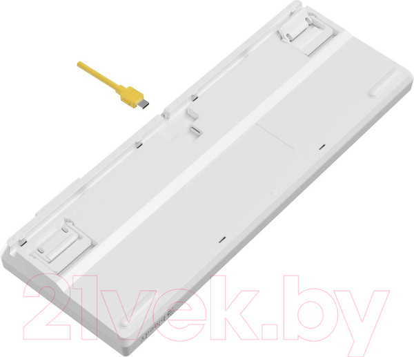 Изображение товара Клавиатура A4Tech Bloody S87 Energy (белый/желтый)
