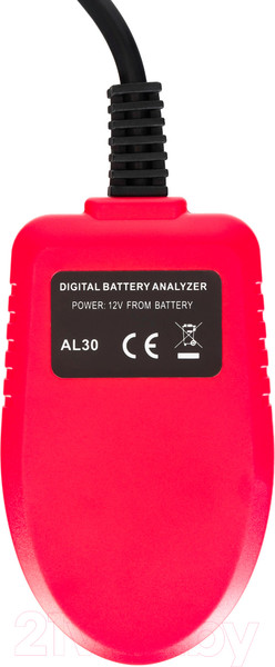 Изображение товара Тестер аккумуляторной батареи Ermenrich Zing AL30 / 81734