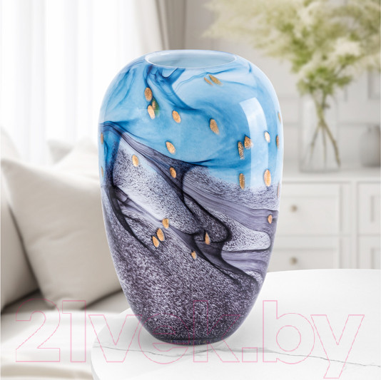 Изображение товара Ваза Elan Gallery 710076 (синий/фиолетовый)