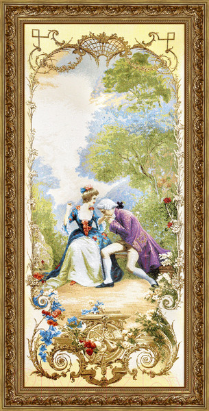 Изображение товара Гобелен Декарт Уроки обольщения 8Л3784 (в раме)