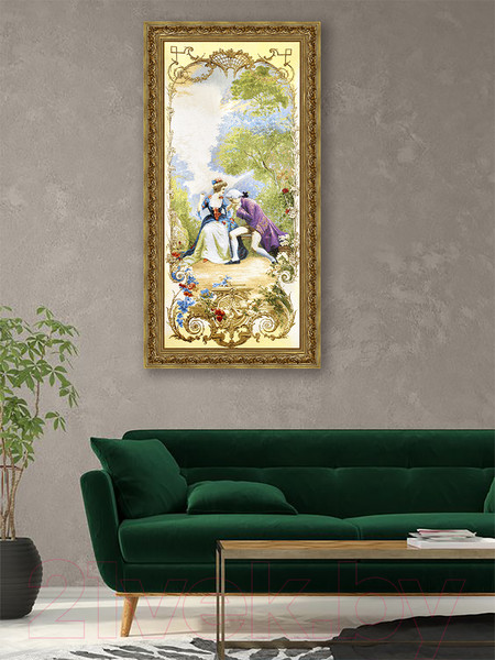 Изображение товара Гобелен Декарт Уроки обольщения 8Л3784 (в раме)