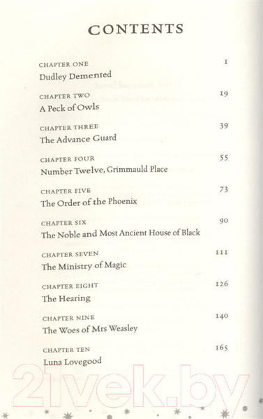 Изображение товара Книга Bloomsbury Harry Potter And The Order Of The Phoenix / 9781408855690 (Rowling J.K.)