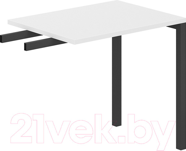 Изображение товара Стол-приставка Norden Брифинг 80x60x75 / SG.110.WH.44.AN