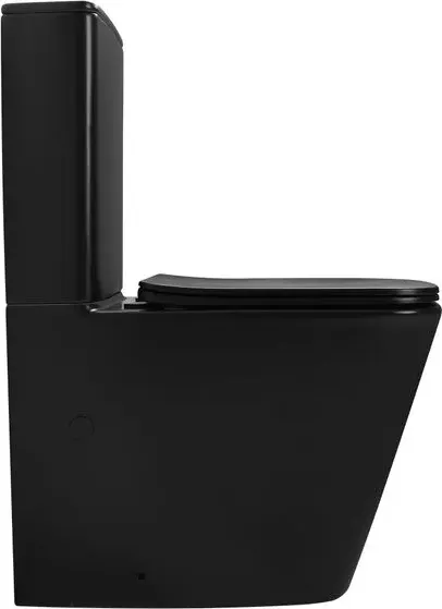 Изображение товара Унитаз напольный Abber Rechteck AC1210TMB (черный матовый)