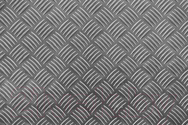 Изображение товара Лист рифленый ИМпласт Квинтет 1.2мм 1.2x0.6 / 15225 (алюминиевый)