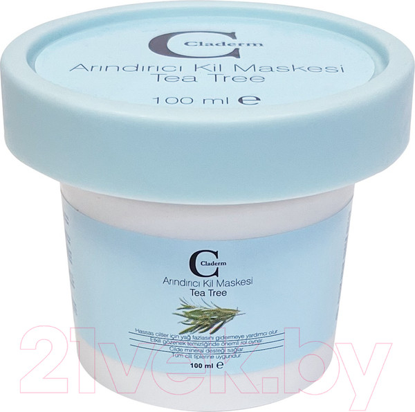 Изображение товара Маска для лица кремовая Claderm Tea Tree (100мл)