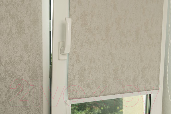 Изображение товара Рулонная штора Delfa Сантайм Марс Термо-Блэкаут СРШ-01 МП 77014 (62x170, серый)