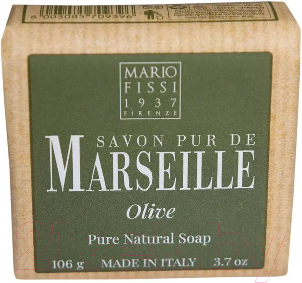 Изображение товара Мыло твердое Mario Fissi 1937 Марсельская олива (106г)