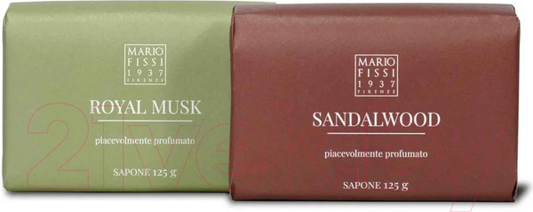 Изображение товара Мыло твердое Mario Fissi 1937 Королевский мускус (125г)