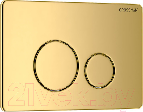 Изображение товара Инсталляция для унитаза Grossman 900.K31.01.000 + 700.K31.05.30M.30M (с кнопкой смыва, золотой глянец)