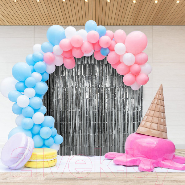 Изображение товара Дождик новогодний Золотая сказка 592049 (серебристый)