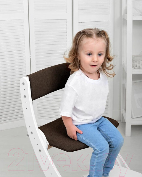 Изображение товара Подушка на стул Leader Toys Для растущего стула из МДФ / 11305 (коричневый)