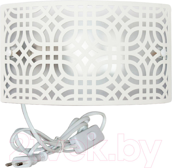 Изображение товара Бра Элетех Амина 250x140 НББ 06-40 M42 / 1005405252 (белый муар)