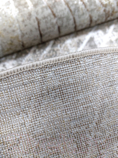 Изображение товара Коврик Safyun Liparis LP309-CREAM-BROWN-OVAL (0.8x1.5)