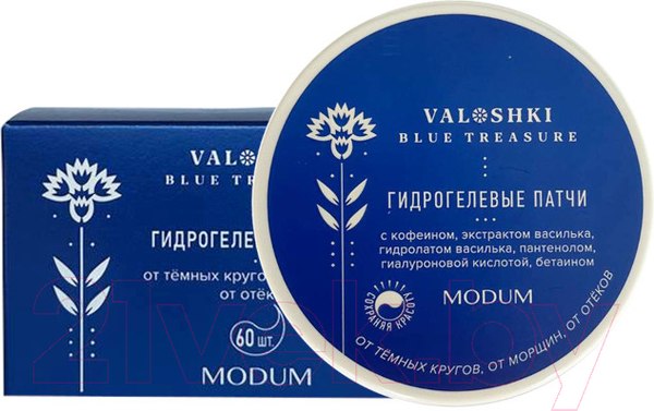 Изображение товара Патчи под глаза Modum Valoshki Гидрогелевые (60шт)