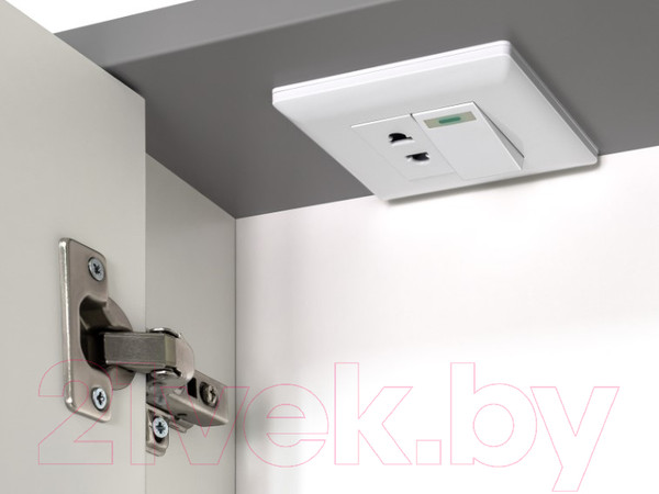 Изображение товара Шкаф с зеркалом для ванной Brevita Balaton 80 L / BAL-04080-01-01Л (серый)