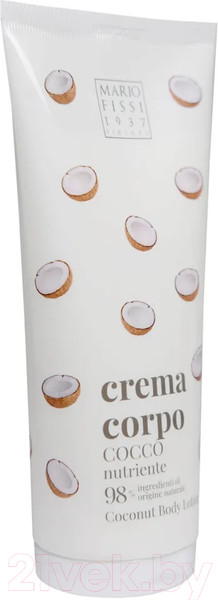 Изображение товара Лосьон для тела Mario Fissi 1937 Интенсивное питание С ароматом кокоса (200мл)