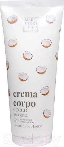 Изображение товара Лосьон для тела Mario Fissi 1937 Интенсивное питание С ароматом кокоса (200мл)