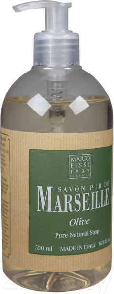 Изображение товара Мыло жидкое Mario Fissi 1937 Марсельское Олива (500мл)
