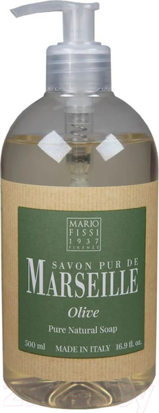 Изображение товара Мыло жидкое Mario Fissi 1937 Марсельское Олива (500мл)