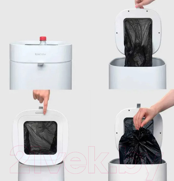 Изображение товара Пакеты для мусора Townew Refill Ring R01C (6шт)