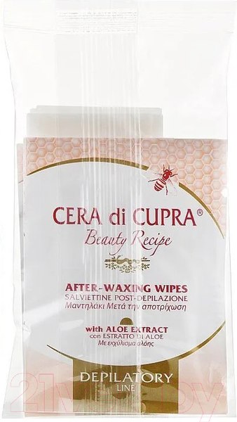 Изображение товара Восковые полоски Cera di Cupra Face Wax Strips (20шт)