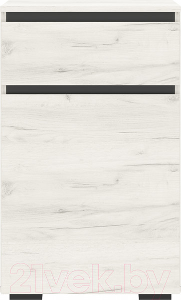 Изображение товара Тумба Памир Гретта 1С1Я (крафт белый/антрацит)