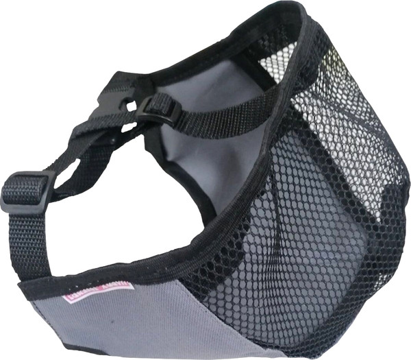 Изображение товара Намордник для собак Happy Friends Нейлоновый сетчатый / stm 733 (L, серый)