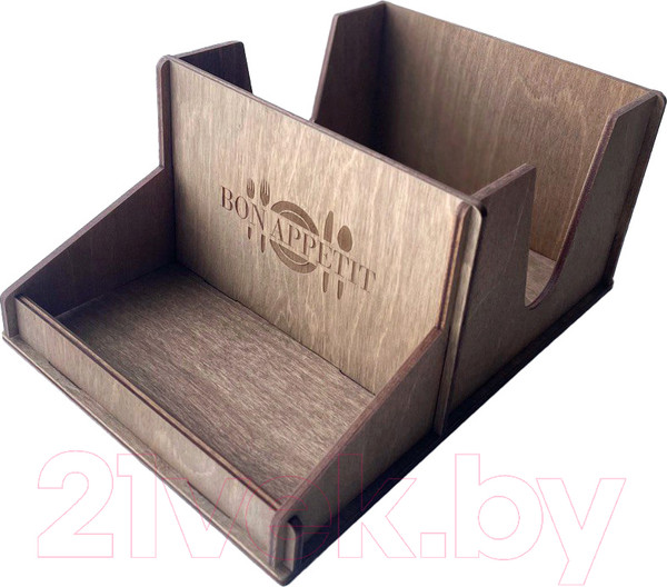 Изображение товара Салфетница ОМурМебель Bonappetit (с отсеком для специй)