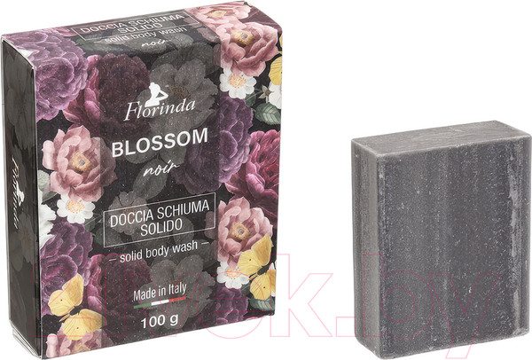 Изображение товара Гель для душа Florinda Твердый Черные цветы (100г)