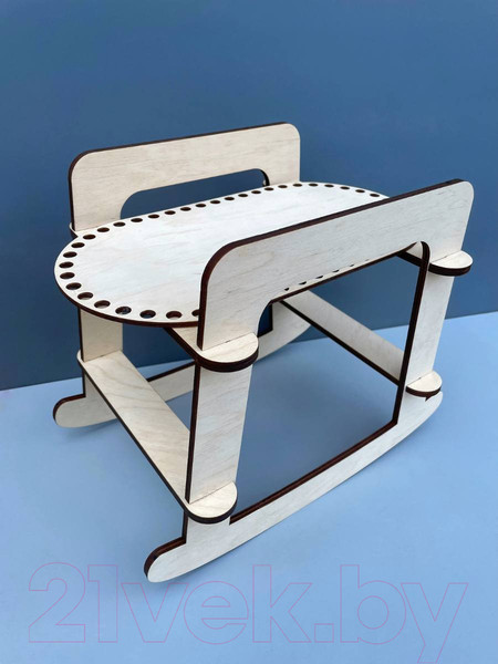 Изображение товара Аксессуар для пупса ОМурМебель Качалка для люльки с донышком 31x20x26