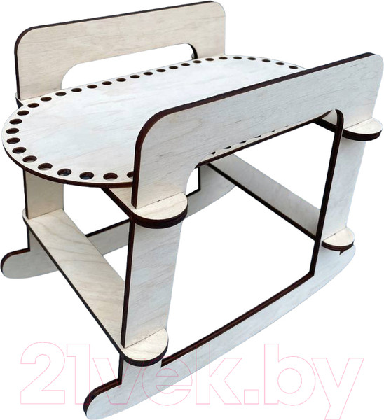 Изображение товара Аксессуар для пупса ОМурМебель Качалка для люльки с донышком 31x20x26