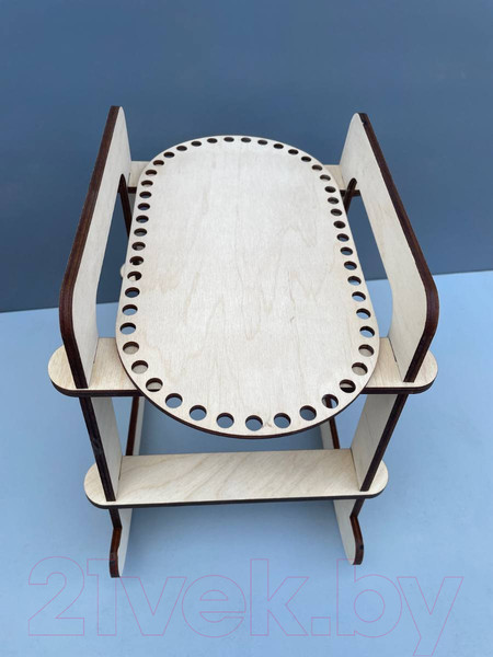 Изображение товара Аксессуар для пупса ОМурМебель Качалка для люльки с донышком 31x20x26