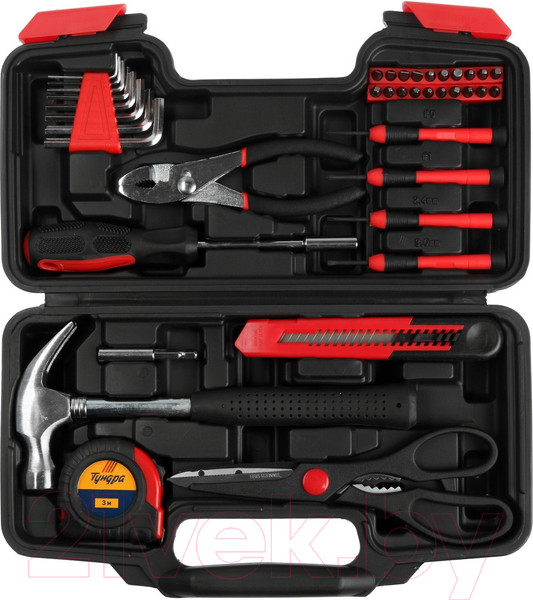 Изображение товара Универсальный набор инструментов Tundra 23 февраля / 9305226 (39 предметов)