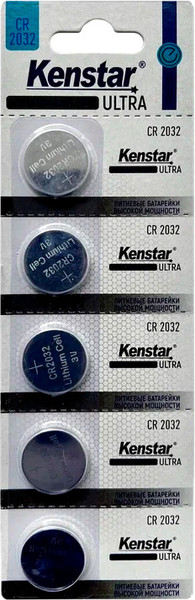 Изображение товара Комплект батареек Kenstar CR2032-5BL 3V / KS-CR2032-5BL