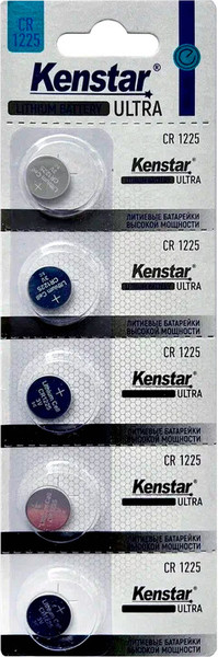 Изображение товара Комплект батареек Kenstar CR1225-5BL 3V / KS-CR1225-5BL 