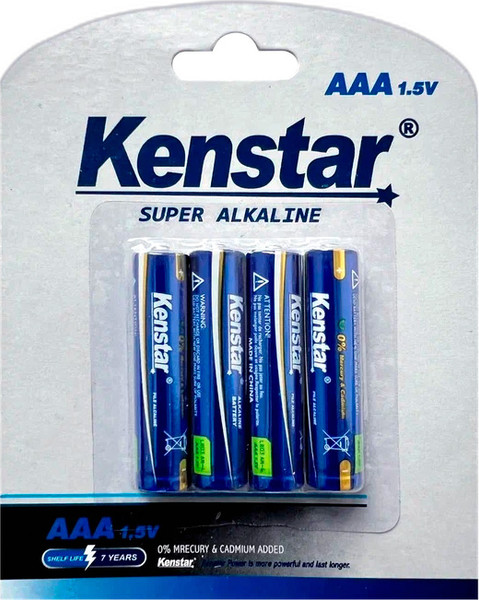 Изображение товара Комплект батареек Kenstar LR03/AAA BL-4 / KS-LR03-BL4