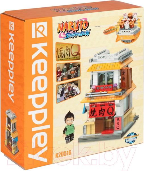 Изображение товара Конструктор 1Toy Naruto Ресторан барбекю Якинику Кью / К20516